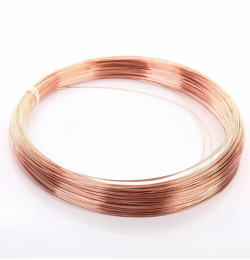 Kobbertråd av høy kvalitet – presisjonstrukket for nagler, trykknapper og elektriske applikasjoner